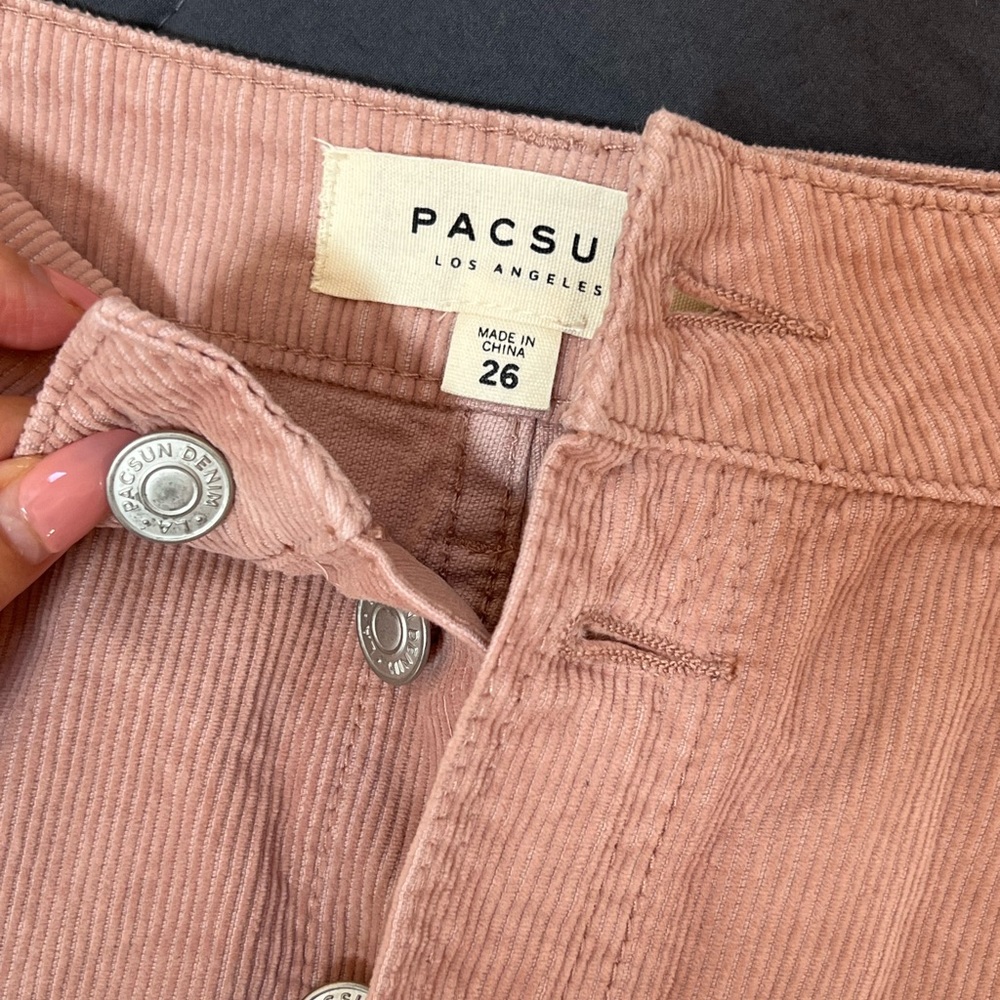 Pacsun short skirt. Pink. Size 26. Brand new.